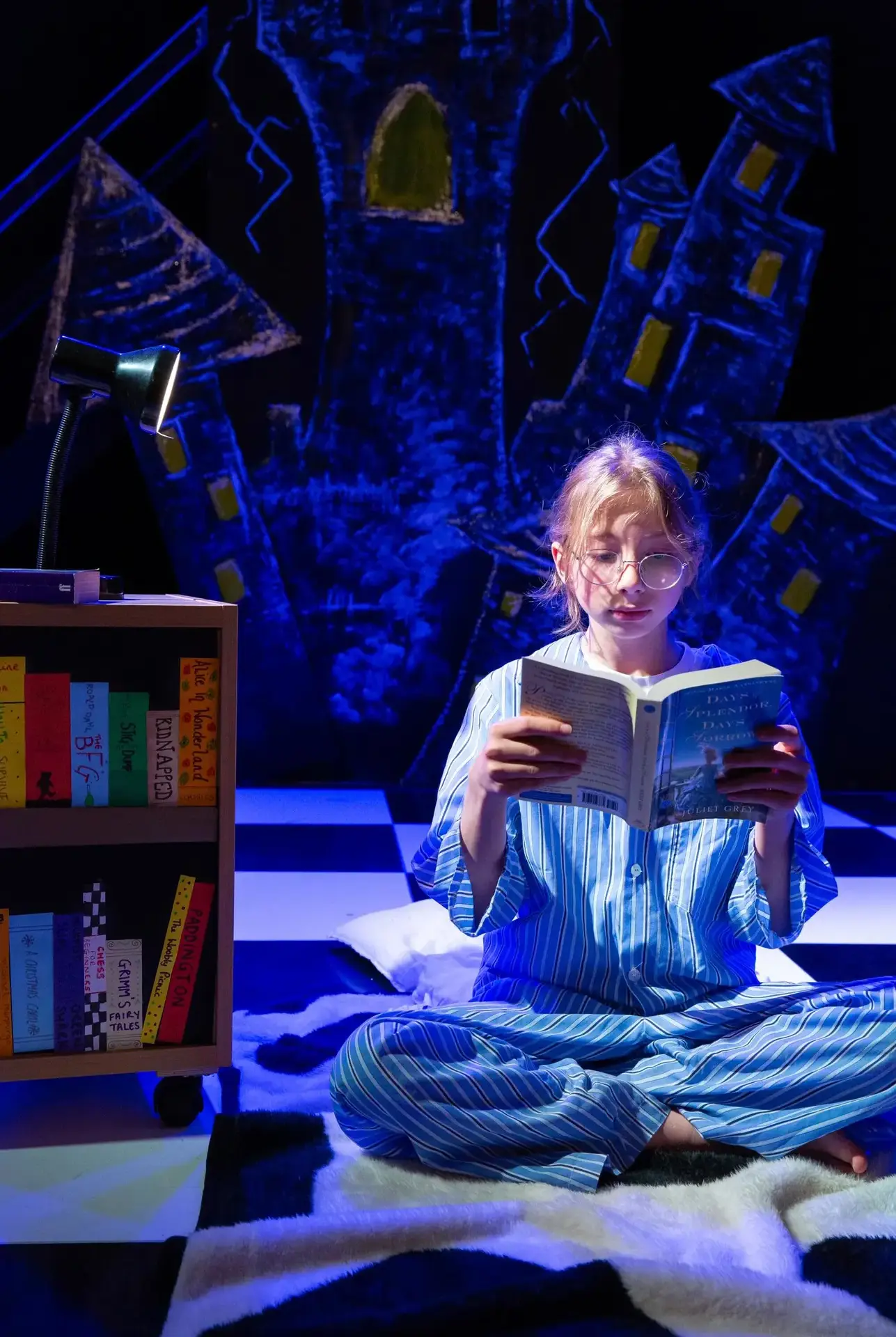 Ipswich School student performing in a school play.