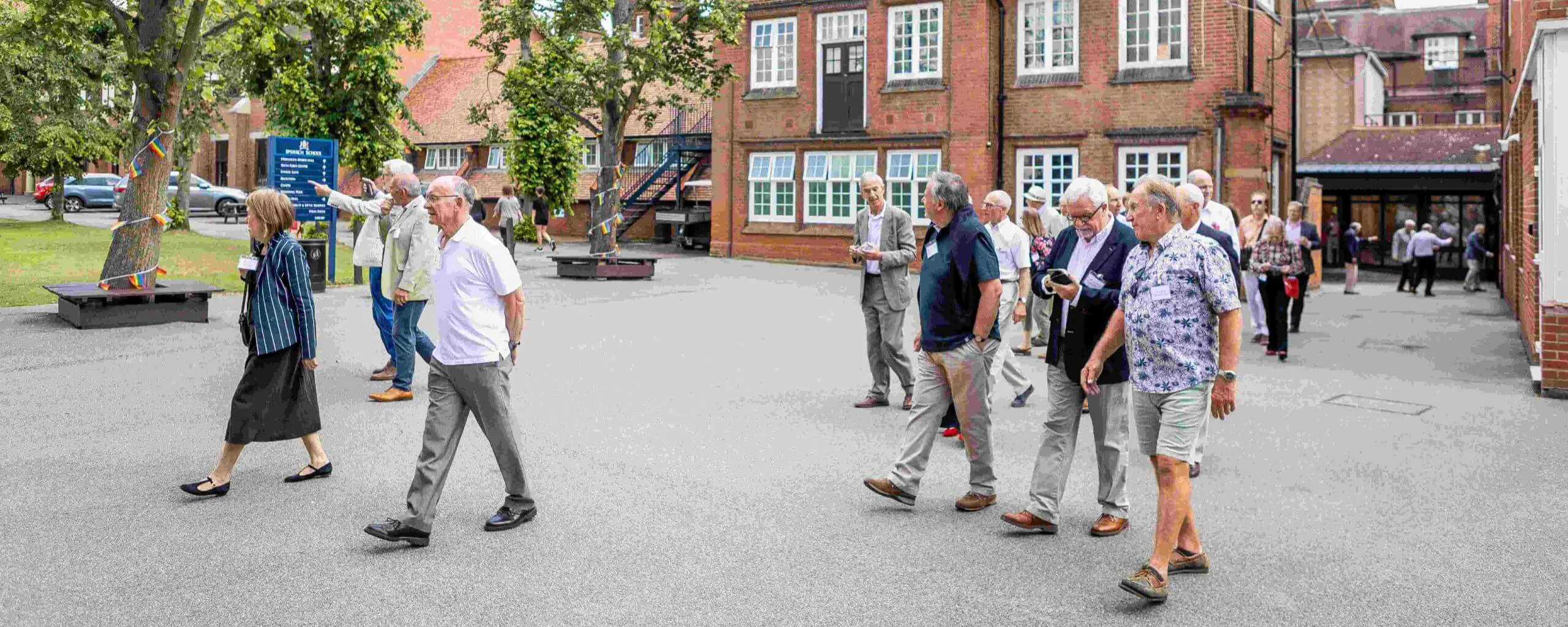 Ipswich School alumni visit the school for an OI Event