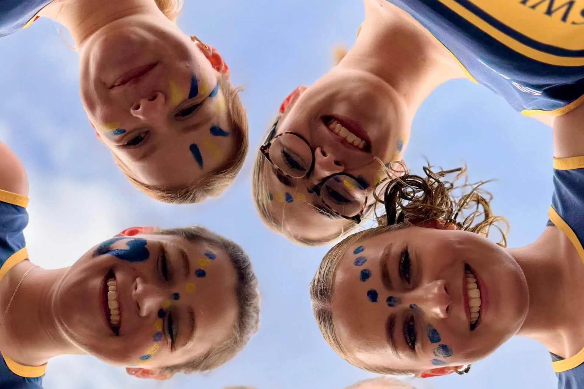 Ipswich School Senior students at a sports event.